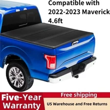 Hard Folding Truck Bed Tonneau Cover for Ford Maverick 2022-2024 4.6ft Bed Cov