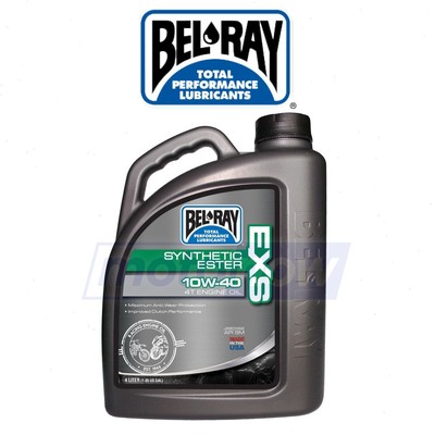 Bel-Ray 99161-B4LW EXS Synthetic Ester 4T Engine Oil - 10W40 for Chemical jc