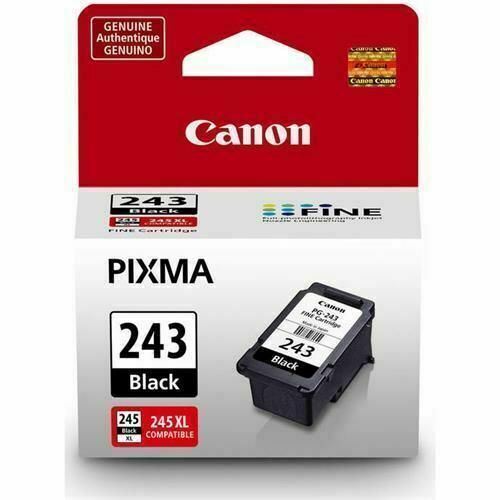 GENUINE Canon PIXMA PG-243 Black Ink Cartridge - New and Sealed - Picture 1 of 1