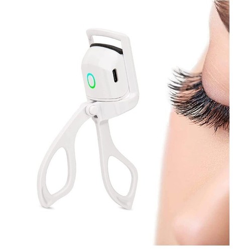 Electric Heated Eyelash Curler USB Rechargeable Makeup Curling Tool Long-Lasting - Picture 1 of 8