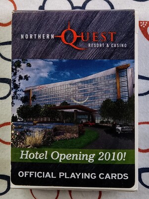 Northern Quest Casino Spokane WA Promo Card Deck - Bee Turquoise - Sealed