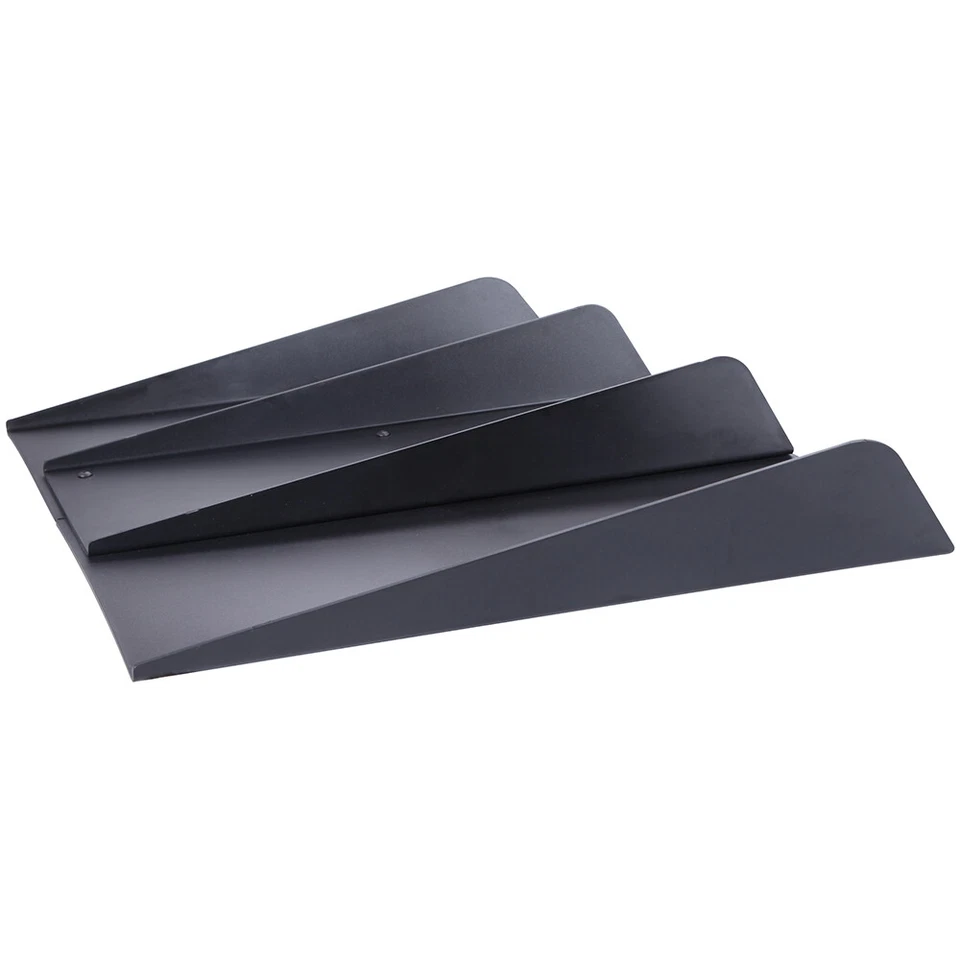 For Cadillac CTS STS DTS Rear Bumper Lip Diffuser Shark 4-Fin Spoiler Splitter Foto 4 de 4