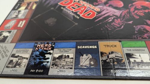 Monopoly The Walking Dead 2013 Game Board Only Hasbro - Picture 4 of 11