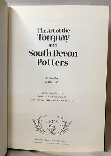 The Art of the Torquay and South Devon Potters Members Special Edition HC - Picture 5 of 5