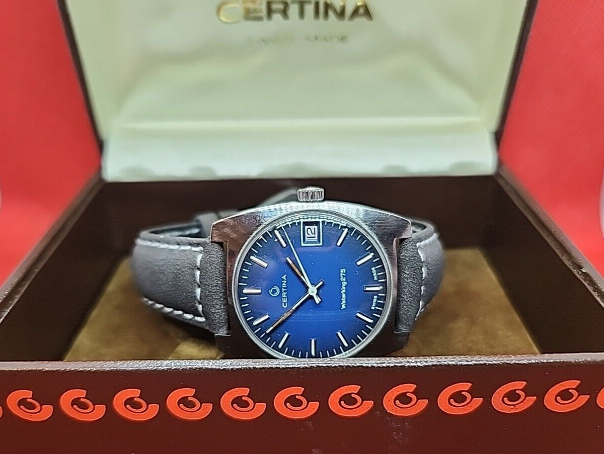 1972 CERTINA Waterking 275 STAINLESS Diver's Dress