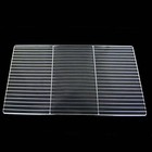 AcMax Grillrost Grillgitter Grill Rost Grillaufsatz 53 x 32,5 cm verchromt