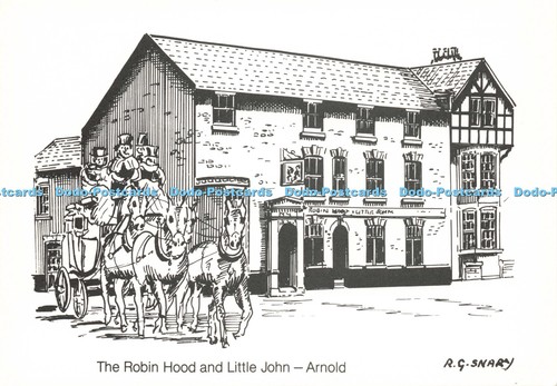 D163306 The Robin Hood und Little John Arnold. Hausbrauerei SPS. R. G. Snary
