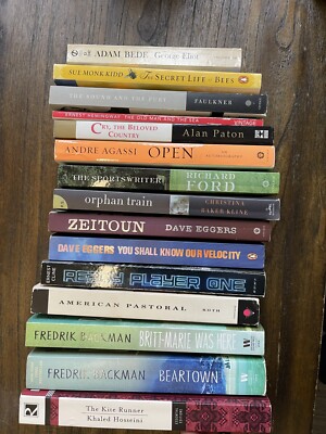 Large LOT Of Paperback (18 Books) - Classic And New. Ng Turkle Eggers Backman