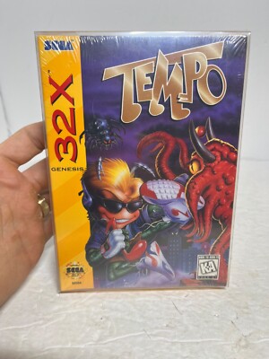 Tempo Sega Genesis 32x *BRAND NEW, FACTORY SEALED*