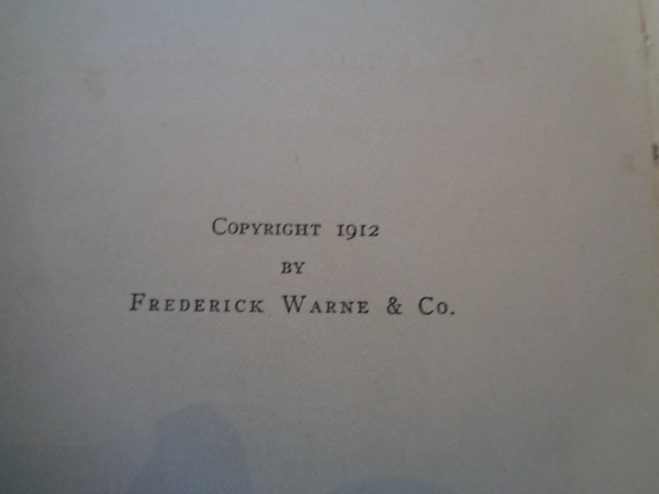 The Tale of Mr. Tod, by Beatrix Potter, Copyright 1912 - Image 4 of 4