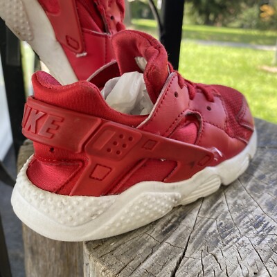 nike huarache kids red