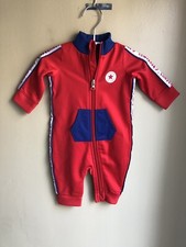 Converse All Star Red One Piece Jumper Baby Size: 3 Months