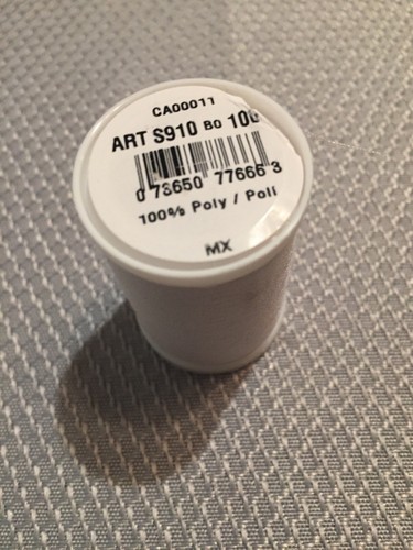 Coats & Clark WHITE Thread 100% Polyester 🧵🧵🧵🧵🧵🧵🧵🧵🧵🧵All Purpose 250yd - Picture 3 of 3