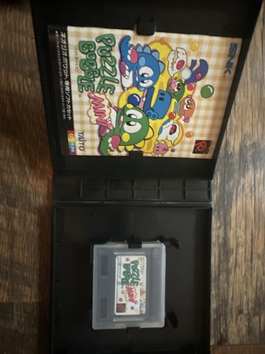 Neo Geo Pocket Color Puzzle Bobble Mini Bust A Move English - US Seller CIB - Picture 2 of 3