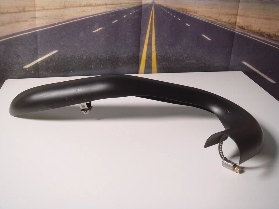 Heat Shield S&S Black Down Pipe Rear TC EVO Grand National 551-0508 550-0742 OH - image 2 of 4