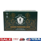 Bass Fishing Lure Kit Freshwater Baits Jigs Spinnerbaits Tackle Gift Set Plastic