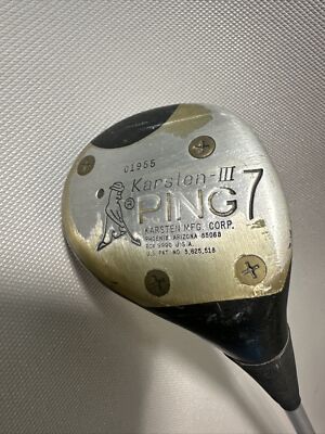 Ping Karsten III Heel-toe Balance, 7 Wood Driver Golf Club 01955