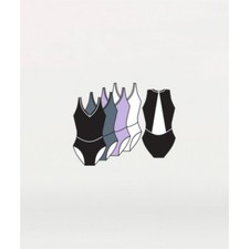 Body Wrappers Adult Halter Open Back Leotard- P1020