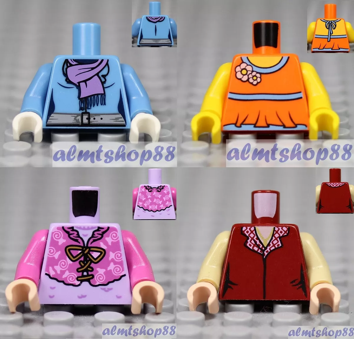 Lego female store torso