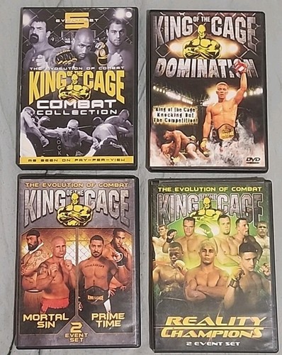 Lot of 4 King Of The Cage MMA Heavyweight DVD Sets FREE SHIPPING! - Picture 2 of 3
