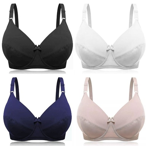 Non Padded Full Cup Bra Underwire Underwear Lingerie Minimiser B C D E F G Bras - Picture 6 of 42