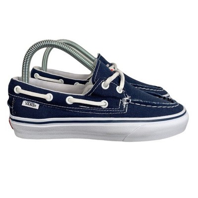 NEW Vans Zapato Del Barco Canvas Deck 