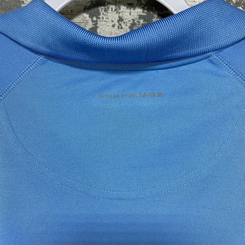 Polo Columbia Omni Shade uomo grande L colletto manica corta blu outdoor - Foto 6 di 9