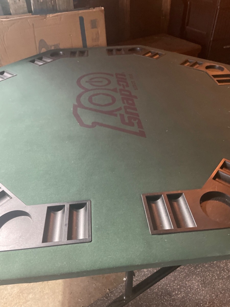 New - Snapon Tools - 100th Anniversary - Poker Table