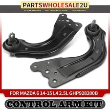 2x Rear Driver & Passenger Side Suspension Trailing Arm for Mazda 6 2014-2015