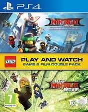 The LEGO Ninjago Game & Film Double Pack Playstation 4 PS4 *NO BOX * NO MANUAL*