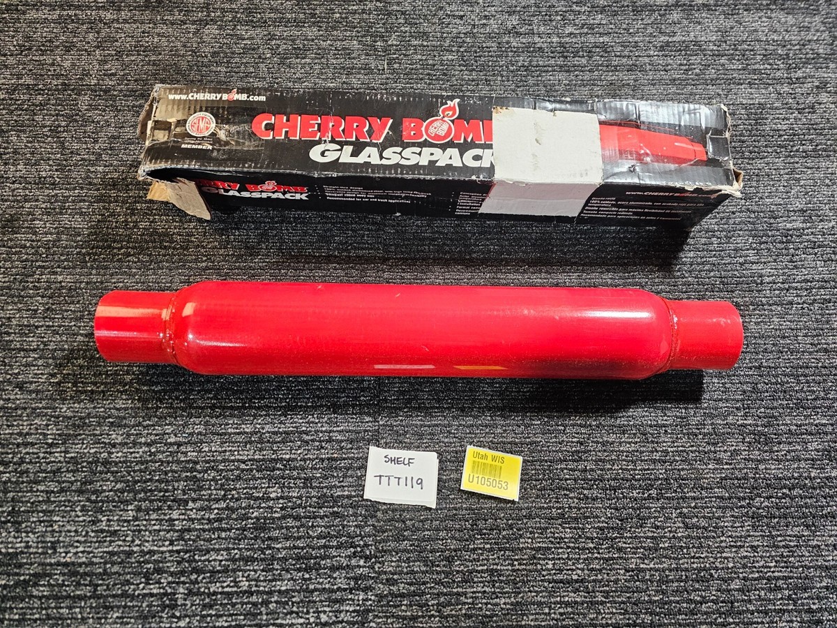 Cherry Bomb Resonator - Cherry Bomb Glasspack 2.5