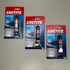 HENKEL LOCTITE (3 PACK) Permenent Shoe Glue Strong & Flexible 0.6fl oz 2320563