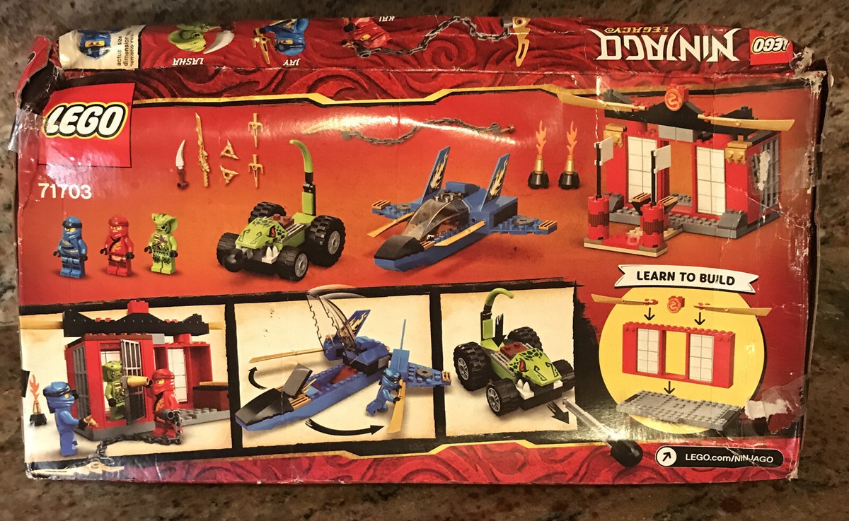 Lego Ninjago Storm Fighter Battle 71703 NEW Kai Jay Lasha Legacy
