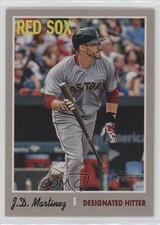 2019 Topps Heritage High Number SP (Action Variation) JD Martinez #475 1q5k