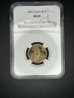 2002 - 1/4 oz $10 American Gold Eagle - NGC MS69 Beautiful Gold Slabbed Coin