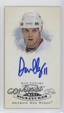 2008-09 Upper Deck Champ's Mini Signatures Daniel Cleary Dan #CS-DC Auto 2t7