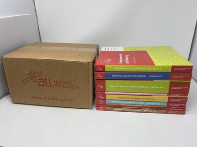 New 2023 ATI Review Module Package RN Student Box TPRN6 (current edition)