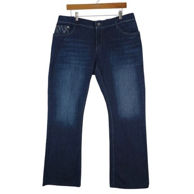 Cruel Girl Jeans Womens 35x19R Blue Bootcut Denim Stretch Western Rodeo Cowgirl