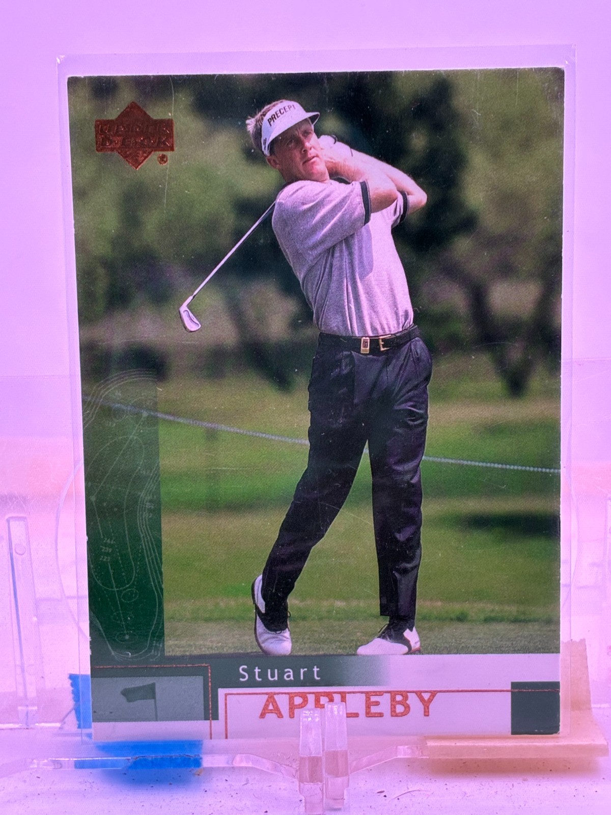2002 Upper Deck Golf Base #17 Stuart Appleby