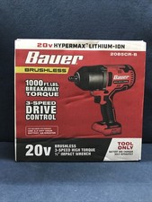 BAUER BRUSHLESS 20 V 3 SPEED HIGH 1/2 IMPACT ...