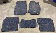 Jdm Rhd Oem Toyota Mark Ii Jzx100 Used Blue Floor Mats Set Of 5 1996-2001