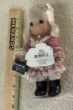 Precious Moments Juanita Mexico Doll Children of the World EUC Tag and Purse