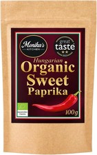 Organic Hungarian Sweet Paprika Powder 100g - Premium Quality - Great Taste Awa