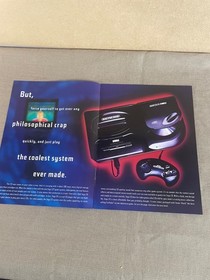 Sega CD System Promo 8 Page Print Advertisement Ad 1993