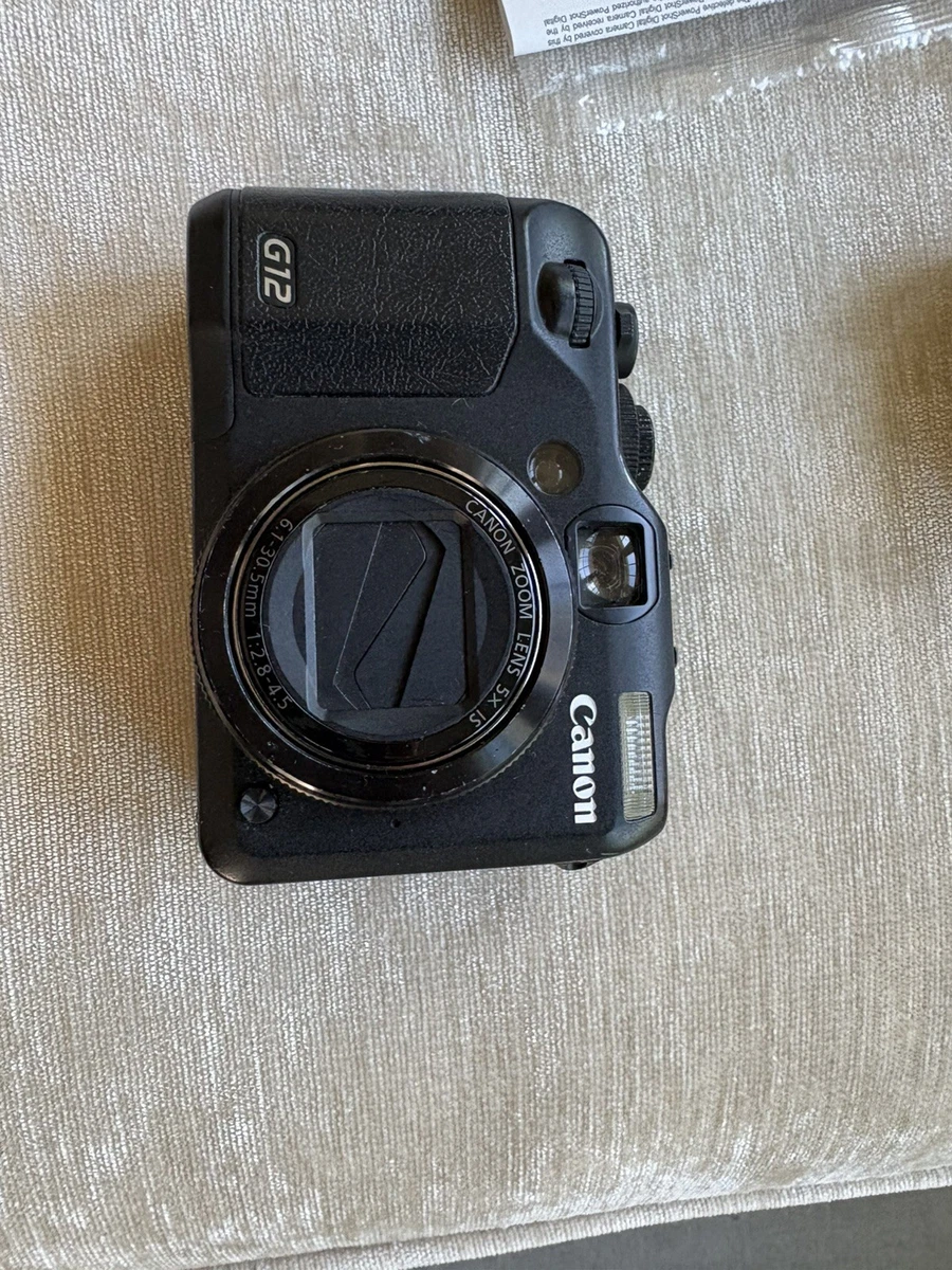Canon PowerShot G12 5-9.9x Digital Zoom Cameras for sale | eBay