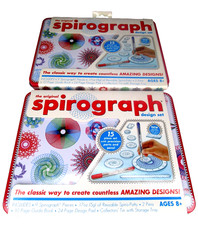 NEW The Original SPIROGRAPH Design Set 15 Piece Set in Tin Lot Of Two 2 