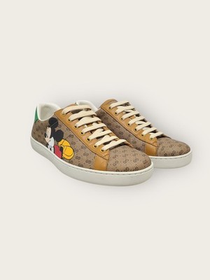 Gucci X Disney GG Supreme Mickey Mouse Ace Sneaker 150217355