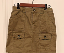 American Eagle Cargo Skirt Army Green SO CUTE SIZE 4