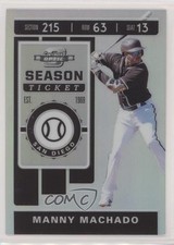 2020 Panini Chronicles Contenders Optic Holo Prizm Manny Machado #15 uk2