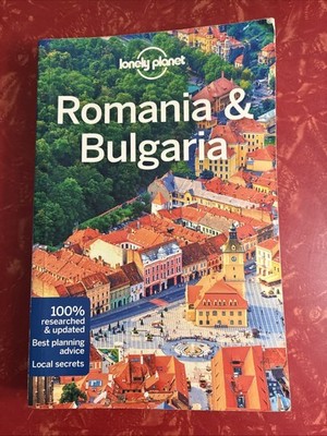 Lonely Planet : Romania & Bulgaria Travel Guide 7th Edition Maps 2017 Paperback
